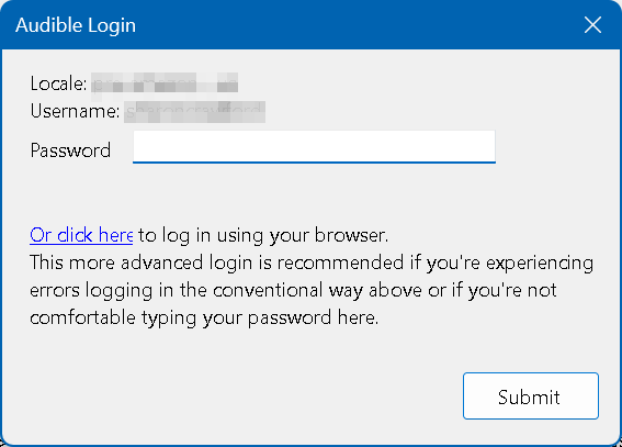 Login password